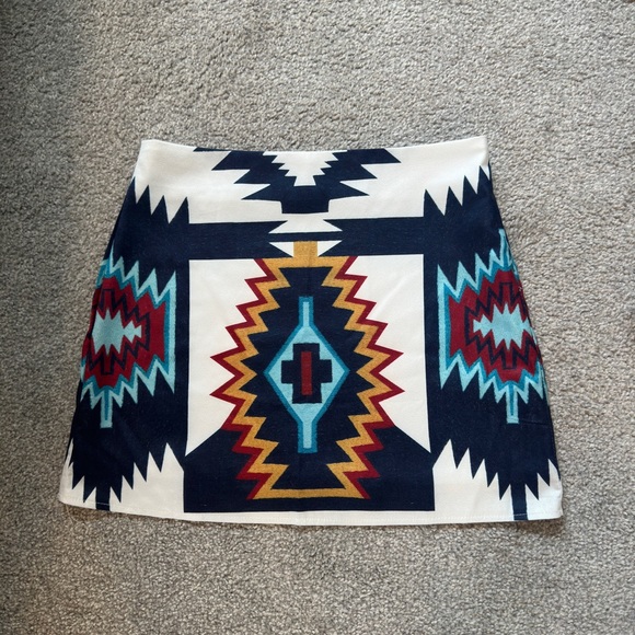 Aztec Mini Skirt - Picture 4 of 4